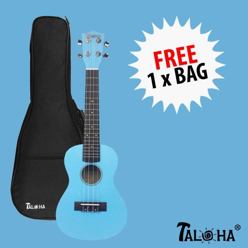 Taloha Concert Ukulele (Sky Blue) + Free Padded Bag Malaysia