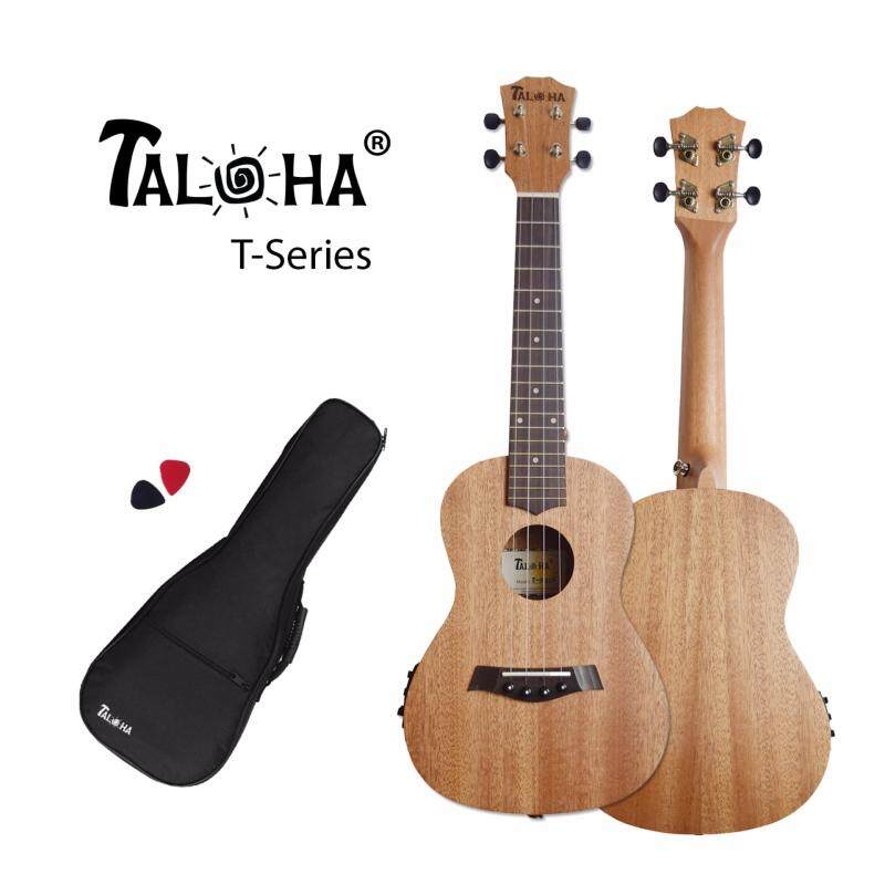TALOHA T-Series T-01C# Concert 23-inch Ukulele with pickup and
tuner function (African Mahogany & Rosewood) + Free Padded Bag
& Picks Malaysia