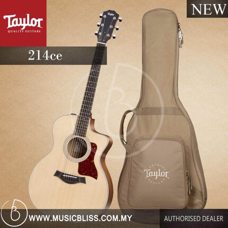 Taylor 200 Series 214ce Grand Auditorium Acoustic-Electric Guitar
with Bag Malaysia