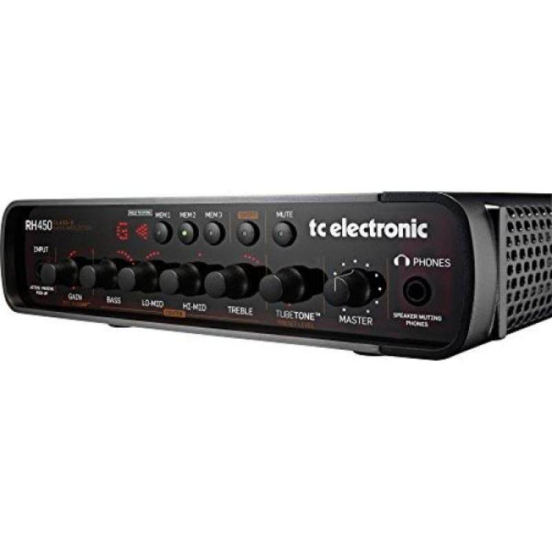 TC Electronic RH450 450W Bass Amp Head with TubeTone, SpectraComp, Onboard Tuner and Presets Malaysia