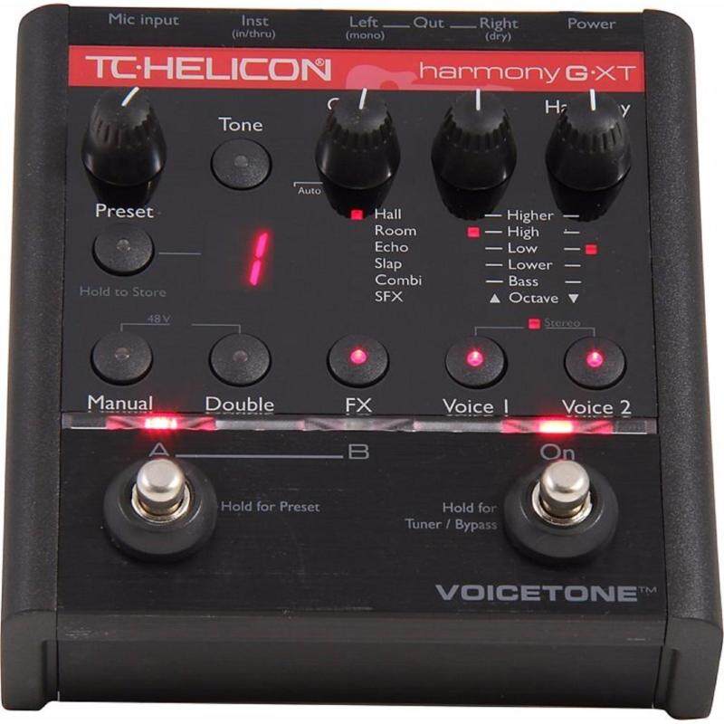 TC-Helicon VoiceTone Harmony-G XT Guitar Vocal Effects Pedal Malaysia