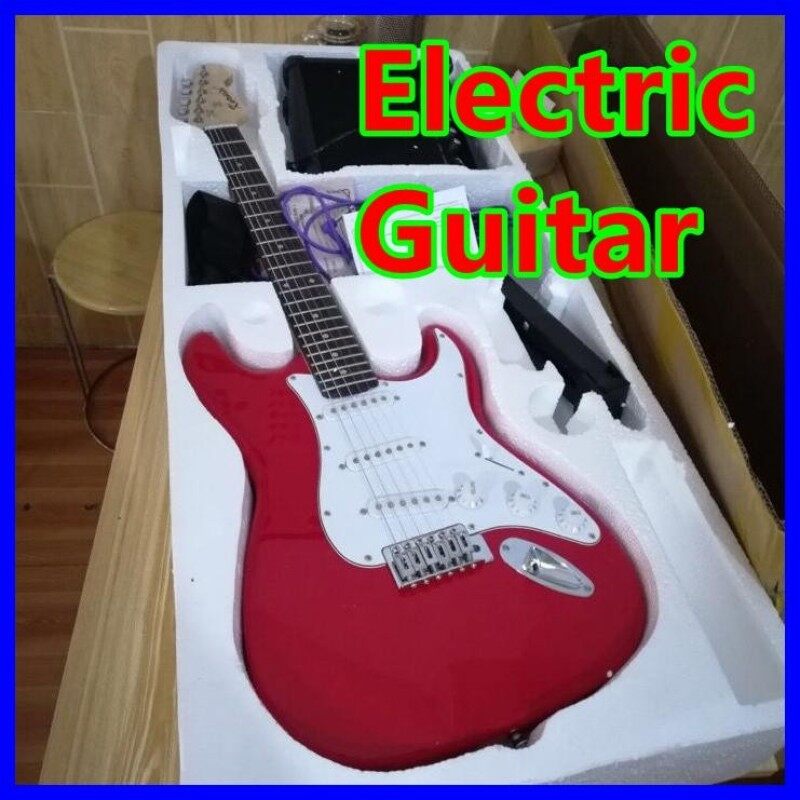Top Quality ST Electric Guitar, Fingerboard & Body with Excellent Design Custom Guitar, Wholesale & Retail Fingerboard keyboard rock music fretboard customized Malaysia