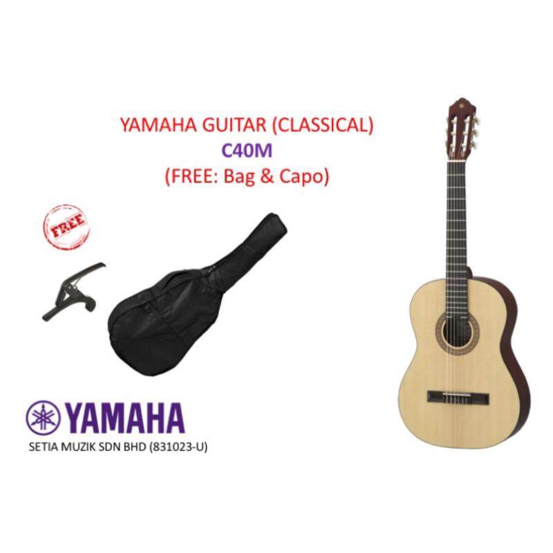 Yamaha C40M Classical Guitar (FREE: Bag & Capo) Malaysia