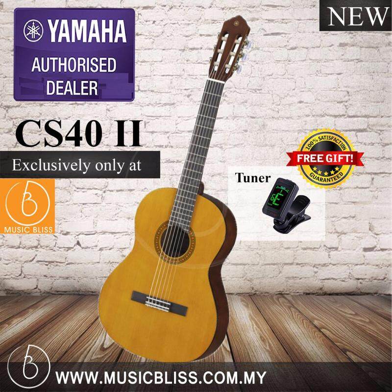 Yamaha CS40 II 3/4 Classical Beginner Guitar Package for 8-12 years
old (CS40II) Malaysia