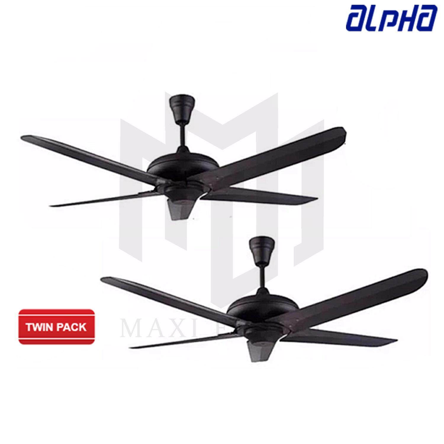 Alpha Cosa Remote Control Ceiling Fan 699 56 Twin Pack Malaysia