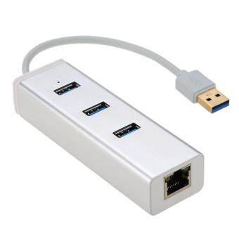 3 Ports High Speed USB 3.0 Hub With RJ45 10/100/1000Mbps GigabitEthernet Adapter LAN Converter For Computer Laptop PC Jun 2018 - 2 3 Ports High Speed USB 3.0 Hub with RJ45 10/100/1000Mbps GigabitEthernet Adapter LAN Converter for Computer Laptop PC - 2