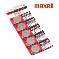 5PCS CR2450 GENUINE Maxell Lithium Battery 3V Malaysia