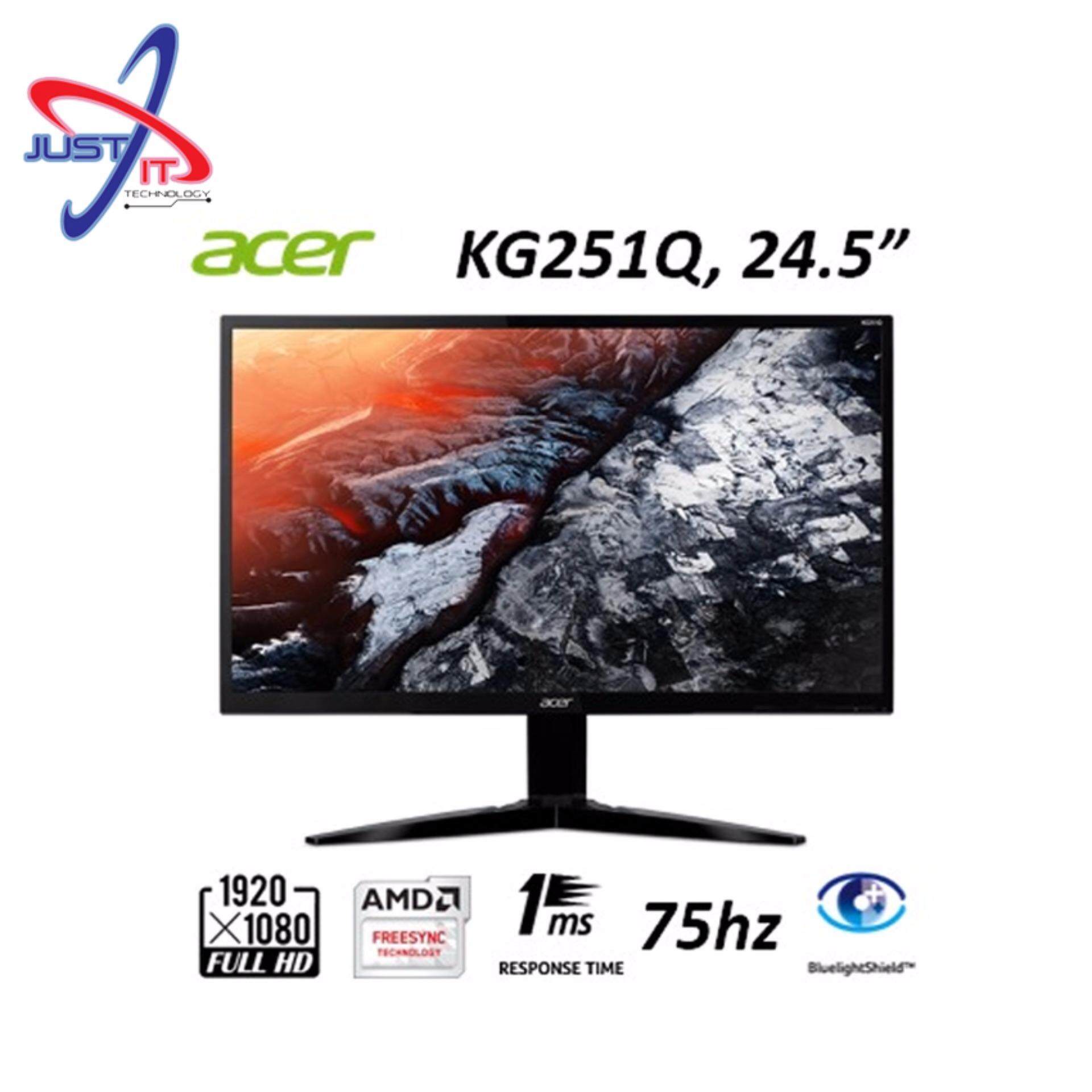 Acer KG251Q Frameless 24.5 - LED Gaming Monitor (Full HD/ HDMI, VGA/ 1ms/ 75GHZ/ AMD Free sync) Malaysia