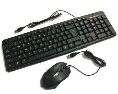 Apple Green KB-858 Waterproof Gaming USB Keyboard + Q-NEXOS USB OPTICAL MOUSE MS-Q1 Combo Set Malaysia