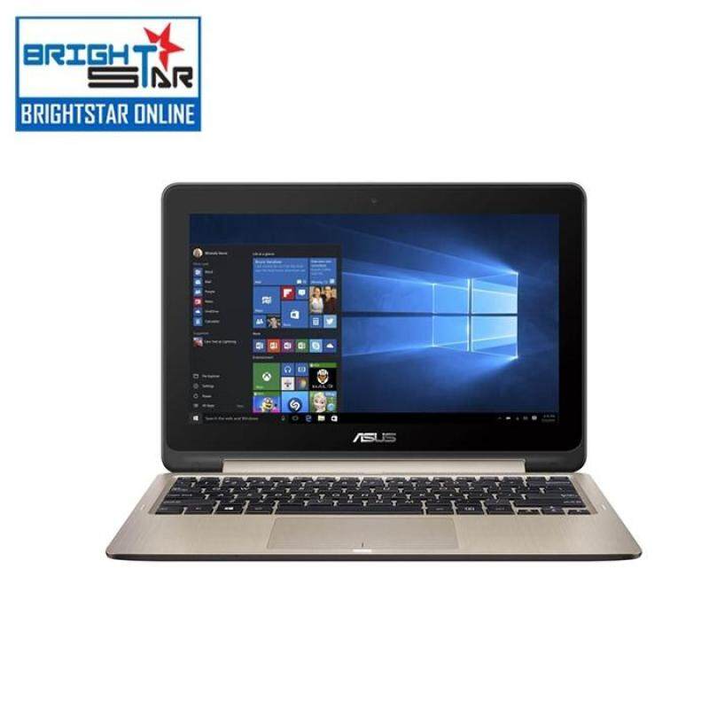 Asus Vivobook Flip TP201S-AFV0023 Notebook - Gold (14inch / Celeron / 4GB / 500GB / Intel HD / DOS) Malaysia