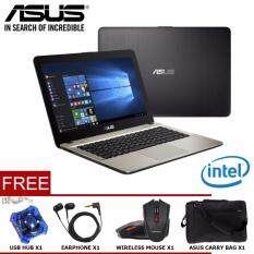 ASUS VivoBook Max X441NA Series Notebook/Laptop (INTEL®DUAL-CORE N3350/4GB/500GB/14/DVDRW/WIN10) Malaysia