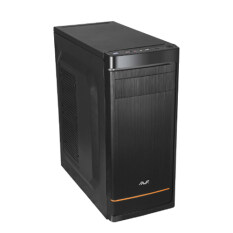 AVF ACSD573-BO Shieldo Black Series ATX Casing with 500W Power Supply (Black & Orange) Malaysia