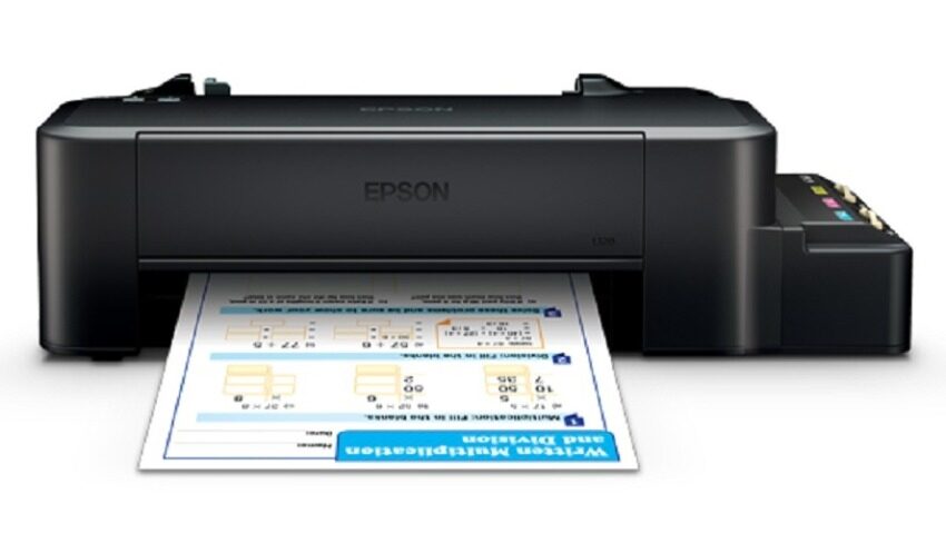 Epson L120 (Print) - Original Ink Tank System Color Printer (Black) -Best Price