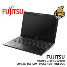 FUJITSU U536 (i5-6200U) NOTEBOOK (CORE I5/ 4GB RAM/ 500GB HDD/ FREE DOS) Malaysia