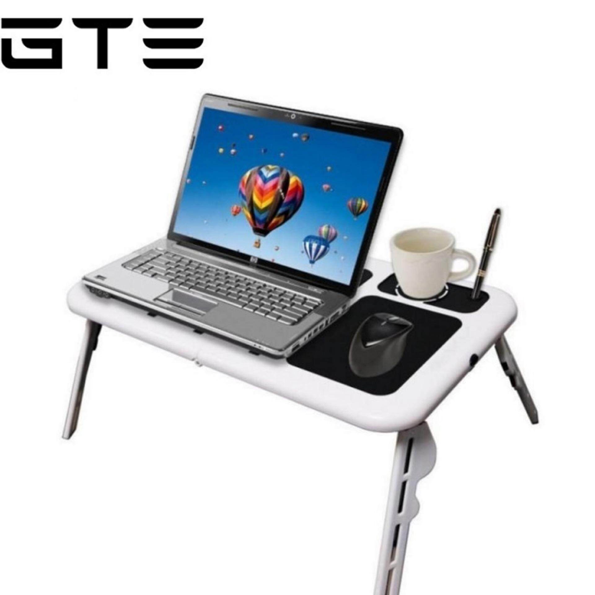 GTE E-Table Portable Foldable Laptop Table with Cooling System Malaysia