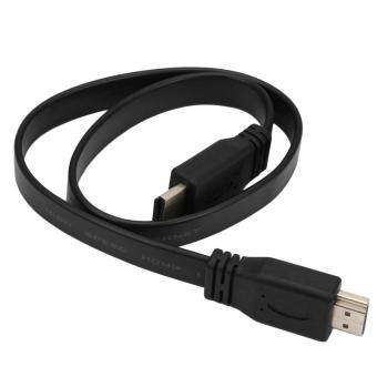 High Speed 0.5m 1.4a HDMI Flat Cable 1.4V 1080P HD With Ethernet 3D HDTV 50cm Mei 2018 - 4 High Speed 0.5m 1.4a HDMI Flat Cable 1.4V 1080P HD with Ethernet 3D HDTV 50cm - 4
