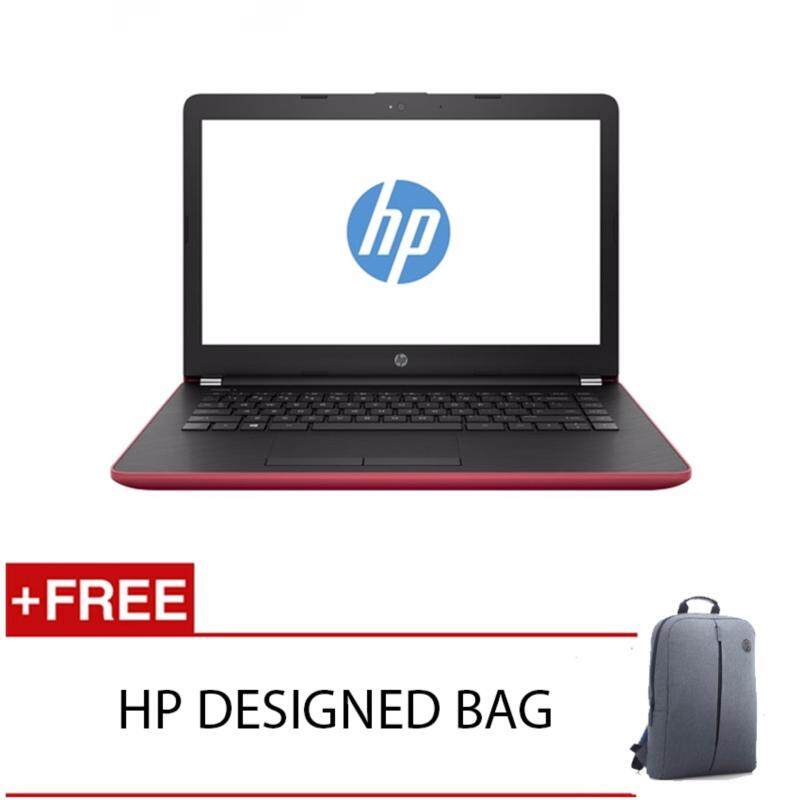 HP 14-BW054AU A6-9220 4GD4 500G WIN10H (RED) FREE HP DESIGNED BACKACK Malaysia