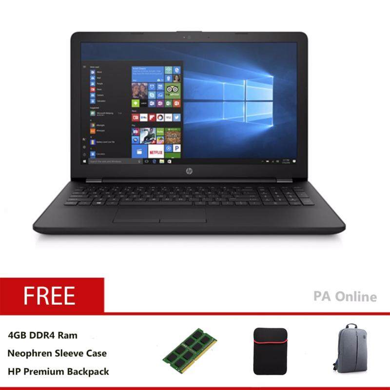 HP 15-BS641TX (Black)- Intel Core i5-7200u/8GB DDR4 Ram/1TB HDD/15.6 FHD LED/2GB Radeon Graphic R7/Win 10/2 Years Malaysia