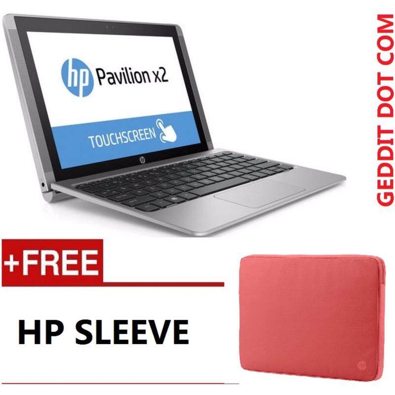 HP X2 DETACHABLE 10-P019TU (ATOM Z8350,2GB,500GB+32 EMMC,10,WIN10,1YRS WARRANTY,SILVER) FREE HP SLEEVE Malaysia