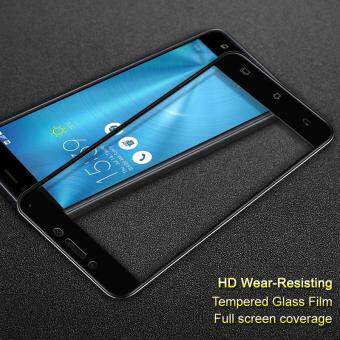 IMAK HD Full Coverage Tempered Glass Screen Protector For Asus Zenfone 3 Max ZC553KL - Black Mei 2018 - 3 IMAK HD Full Coverage Tempered Glass Screen Protector for Asus Zenfone 3 Max ZC553KL - Black - 3
