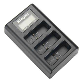 Kingma BM043 3-Slot Battery Charger For GoPro Hero 5 - Black Mei 2018 - 3 Kingma BM043 3-Slot Battery Charger for GoPro Hero 5 - Black - 3