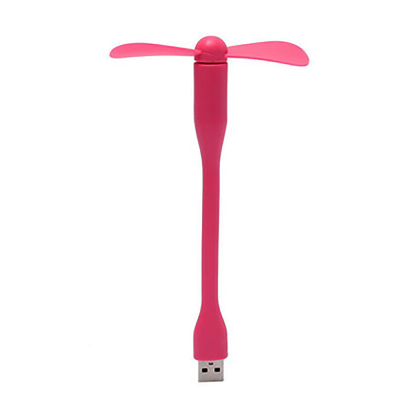 Laptop & PC Portable Flexible USB Mini Cooling Fan (Pink) ᅠ Malaysia