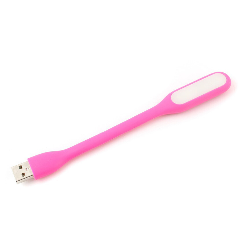 Laptop & PC Portable Flexible USB Mini LED Light (Pink) ᅠ Malaysia