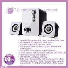 LD2100 2.1 USB Mini Multimedia Speaker for Notebook/Desktop PC Malaysia