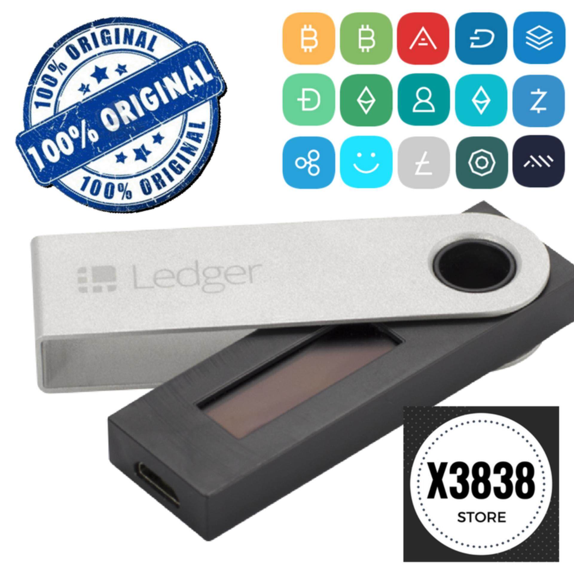 Ledger Nano S Cryptocurrency Bitcoin, Ethereum and Altcoins Hardware Wallet Malaysia