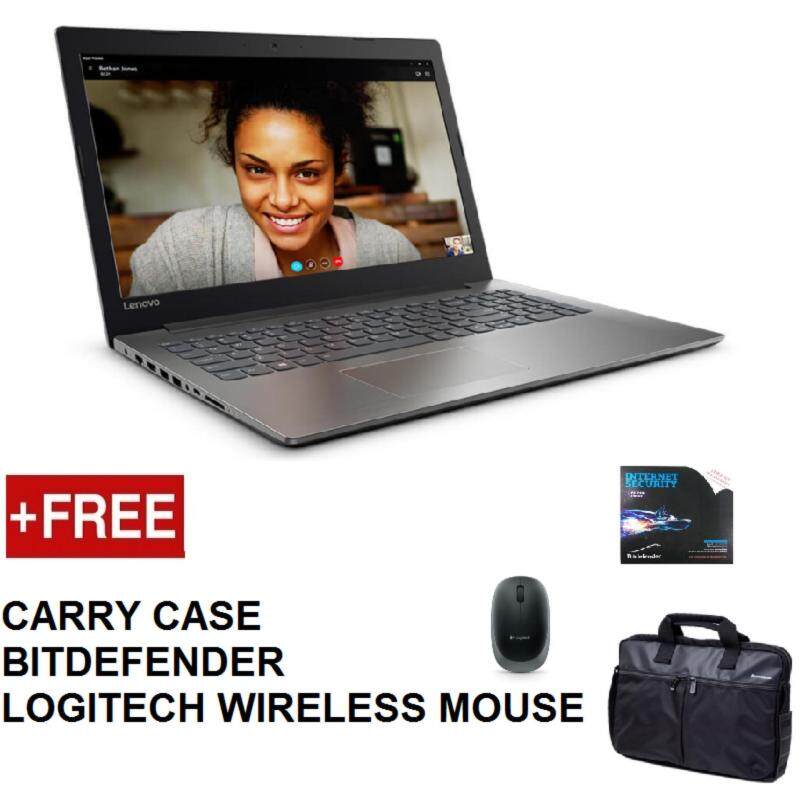 LENOVO 320-15IKBRN NOTEBOOK 81BG000PMJ (i5-8250u,4GB,1TB,MX150,15.6,FHD,ODD,W10 HOME,2 YEAR ONSITE) FREE CARRY CASE + BITDEFENDER INTERNET SECURITY + LOGITECH WIRELESS MOUSE Malaysia