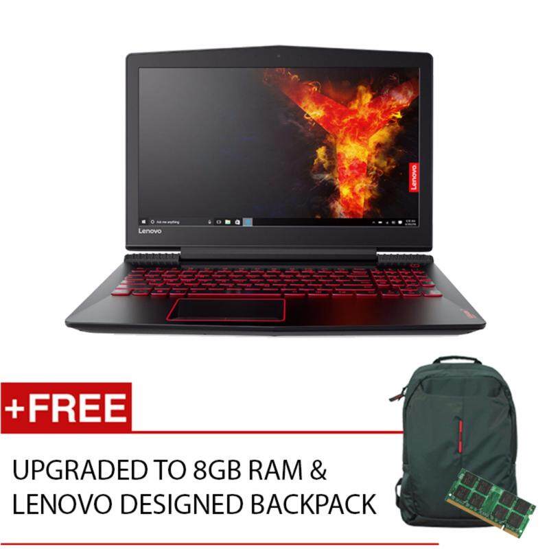 LENOVO 80WK00WQMJ Y520-15IKBN I5-7300 4GD4 1TB NV1050 2GD5 WIN10H (BLACK) FREE UPGRADED TO 8GB RAM + FREE LENOVO DESIGNED BACKPACK Malaysia