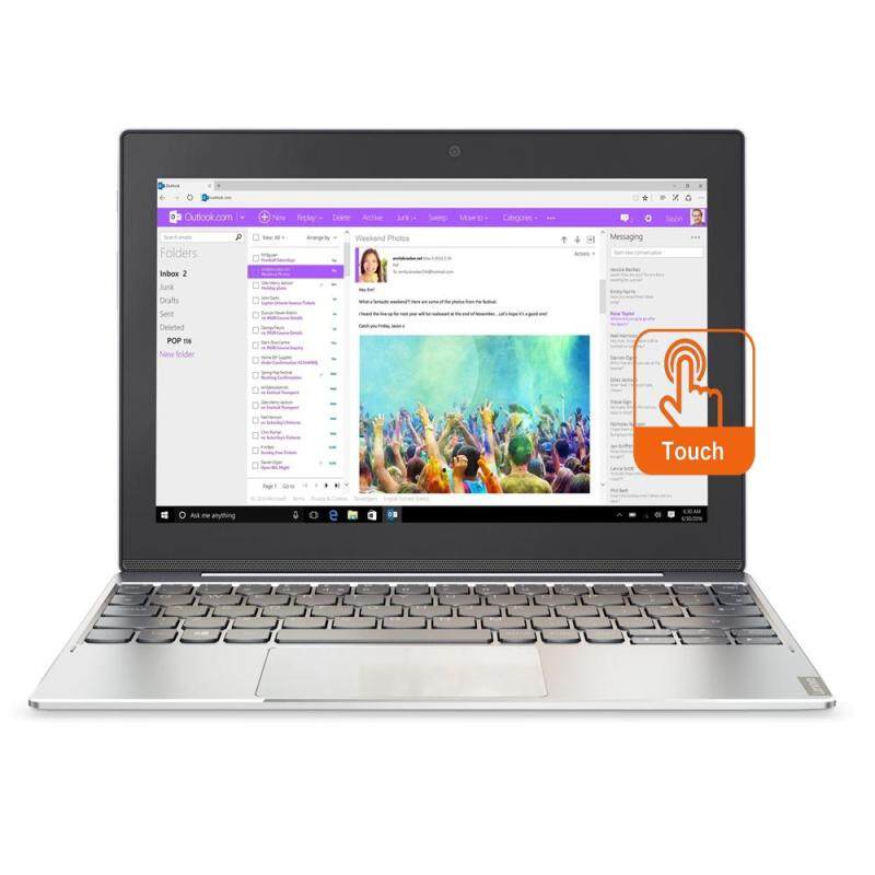 Lenovo MIIX 320-10ICR 80XF0086MJ 10.1 Touch 2-in-1 Laptop Silver (X5 Z8350, 4GB, 64GB, Intel, W10H) Malaysia