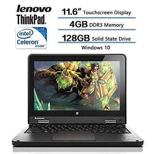 Lenovo Thinkpad Yoga 11E (3rd Generation) 11.6 Touchscreen Convertible Ultrabook, Intel N3150 Quad-Core, 128GB Solid State Drive, 4GB DDR3 SDRAM, Bluetooth, Win 10 Home (Certified Refurbished) Malaysia
