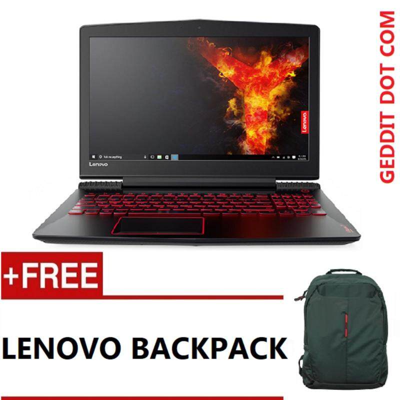 LENOVO Y520-15IKBM GAMING NOTEBOOK 80YY0071MJ ( i7-7700HQ,8GB DDR4,GEFORCE GTX1060 3GB DDR5,128 SSD M2.PCIE + 1TB HDD,15.6 FHD IPS,WIN10,2 YEAR ON-SITE) FREE BACKPACK Malaysia