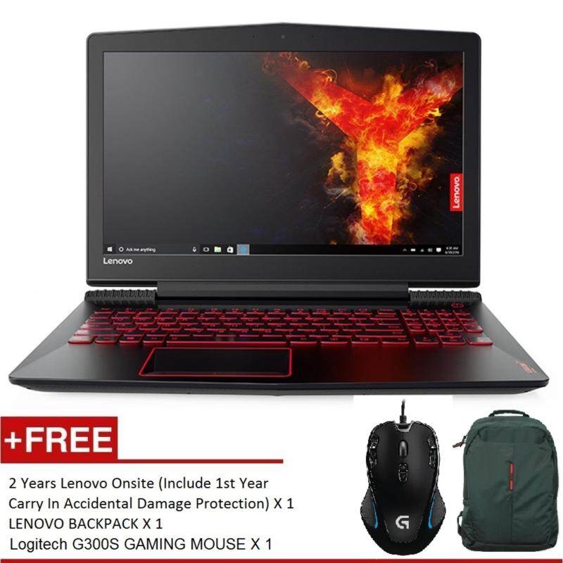 LENOVO Y520-15IKBN I7 GAMING NOTEBOOK 80WK0051MJ (I7-7700HQ, 4GB, 1TB HDD, NVIDIA GTX1050 4GB DDR5, 15.6, WIN 10, 2 YEARS ONSITE) FREE BACKPACK, LOGITECH G300S GAMING MOUSE Malaysia