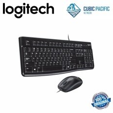 Logitech Classic Desktop MK120 Wired Keyboard And Mouse (Original Logitech Malaysia) Malaysia