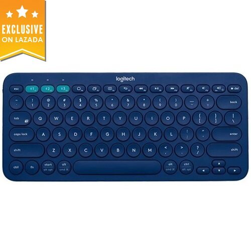 LOGITECH K380 MULTI-DEVICE BLUETOOTH KEYBOARD BLUE Malaysia