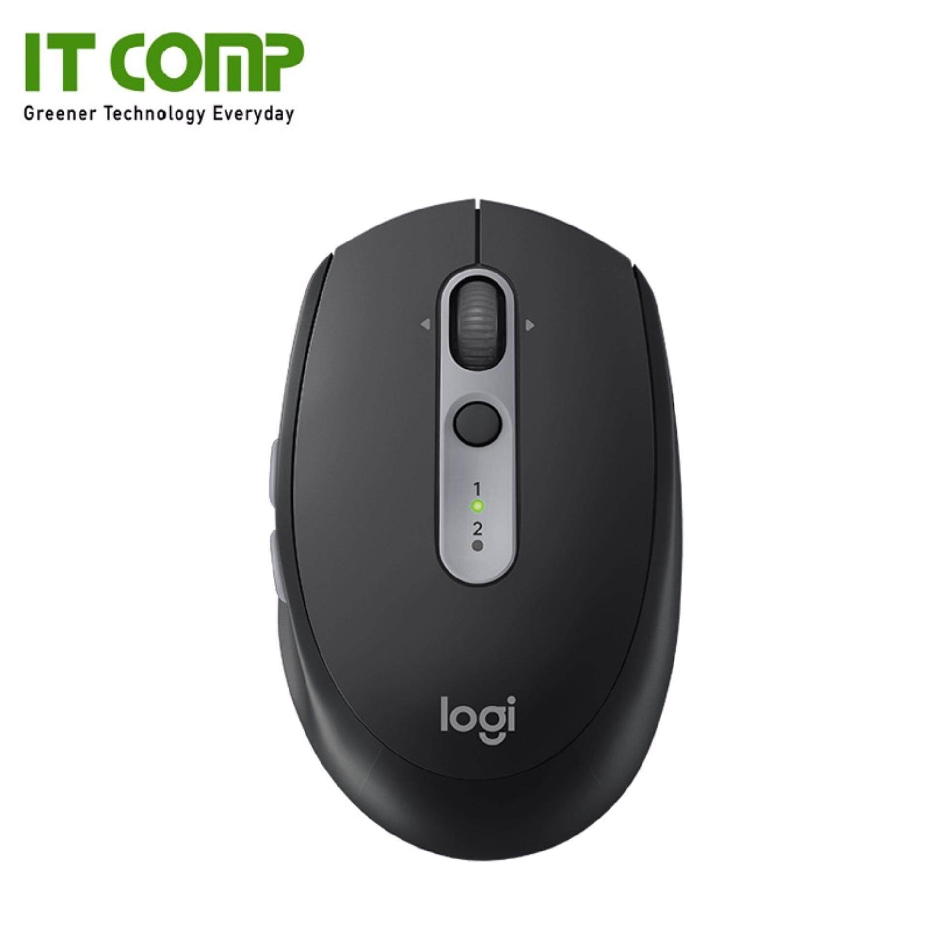 Logitech M590 Multi-Device Silent Wireless Mouse - Graphite Tonal Malaysia