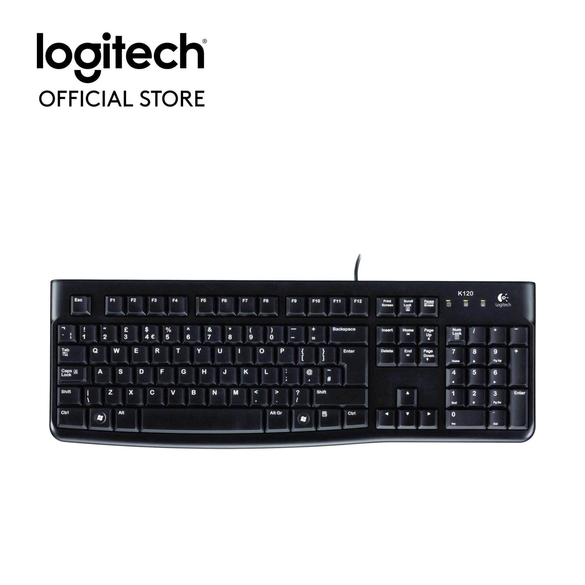Logitech Touch Keyboard K120 USB Malaysia