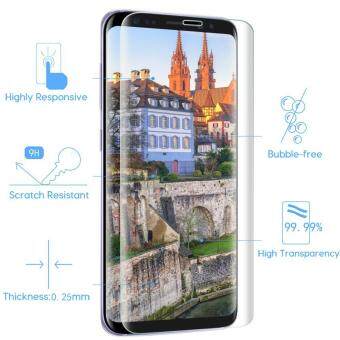 LUOWAN Galaxy S8 Plus Tempered Glass Screen Protector,3D Full Coverage Screen Protector For Galaxy S8 Plus (Clear) Mei 2018 - 3 LUOWAN Galaxy S8 Plus Tempered Glass Screen Protector,3D Full Coverage Screen Protector for Galaxy S8 Plus (Clear) - 3