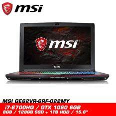 MSI GE62VR 6RF 022MY APACHE PRO (GTX1060 6GB DDR5) Malaysia