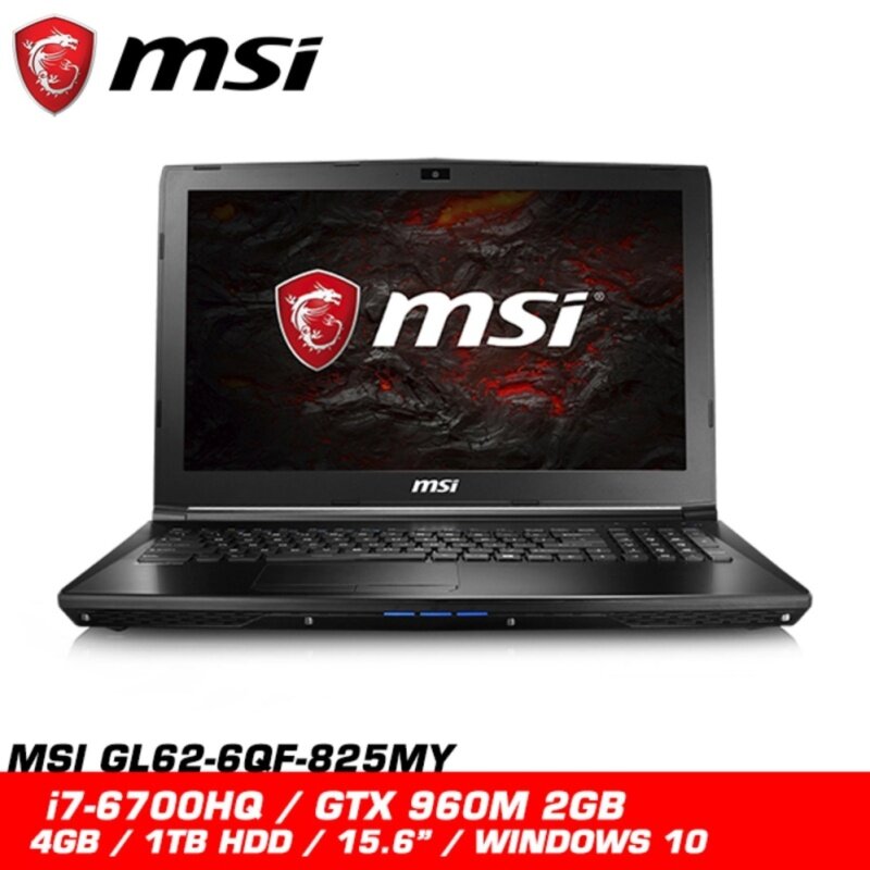 MSI GL62 6QF 825MY APACHE (GTX960 2GB GDDR5) Malaysia