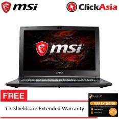 MSI GL62M-7RDX-1220 15.6 FHD Gaming Laptop Black (i7-7700HQ, 4GB, 1TB, NV GTX1050 2GB, DOS) Malaysia