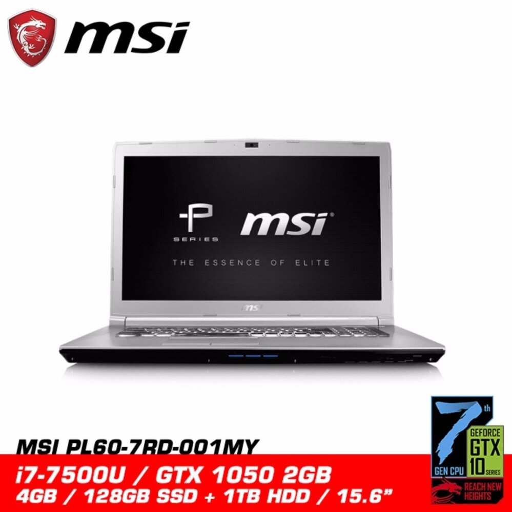 MSI PL60 7RD 001MY PRESTIGE (GTX1050 2GB GDDR5) Malaysia