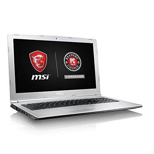 MSI PL62 7RD-017 15.6” Professional Laptop Core i7-7500U NVIDIA GeForce GTX1050 2G 8GB 256GB SSD Windows 10 Pro