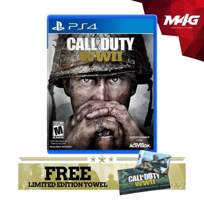 PS4 Call of Duty: WWII (Bonus: Beach Towel) - intl