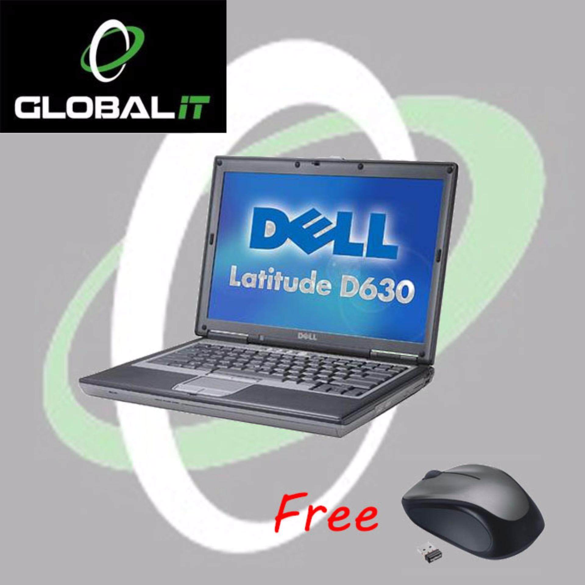 REFURBISHED DELL LATITUDE D630 ,WIN XP ,INTEL CORE 2 DUO CPU , 2 GBRAM ,80 GB HDD,DVD ROM ,14.1,REFURBISHED Malaysia