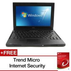 (Refurbished) Dell Latitude Mini 2100 Business Class Notebook (Intel Atom 1.60Ghz,250GB HD,2GB Ram,Intel GMA950,10.1,7PRO) - Free Trend Micro Internet Security Malaysia