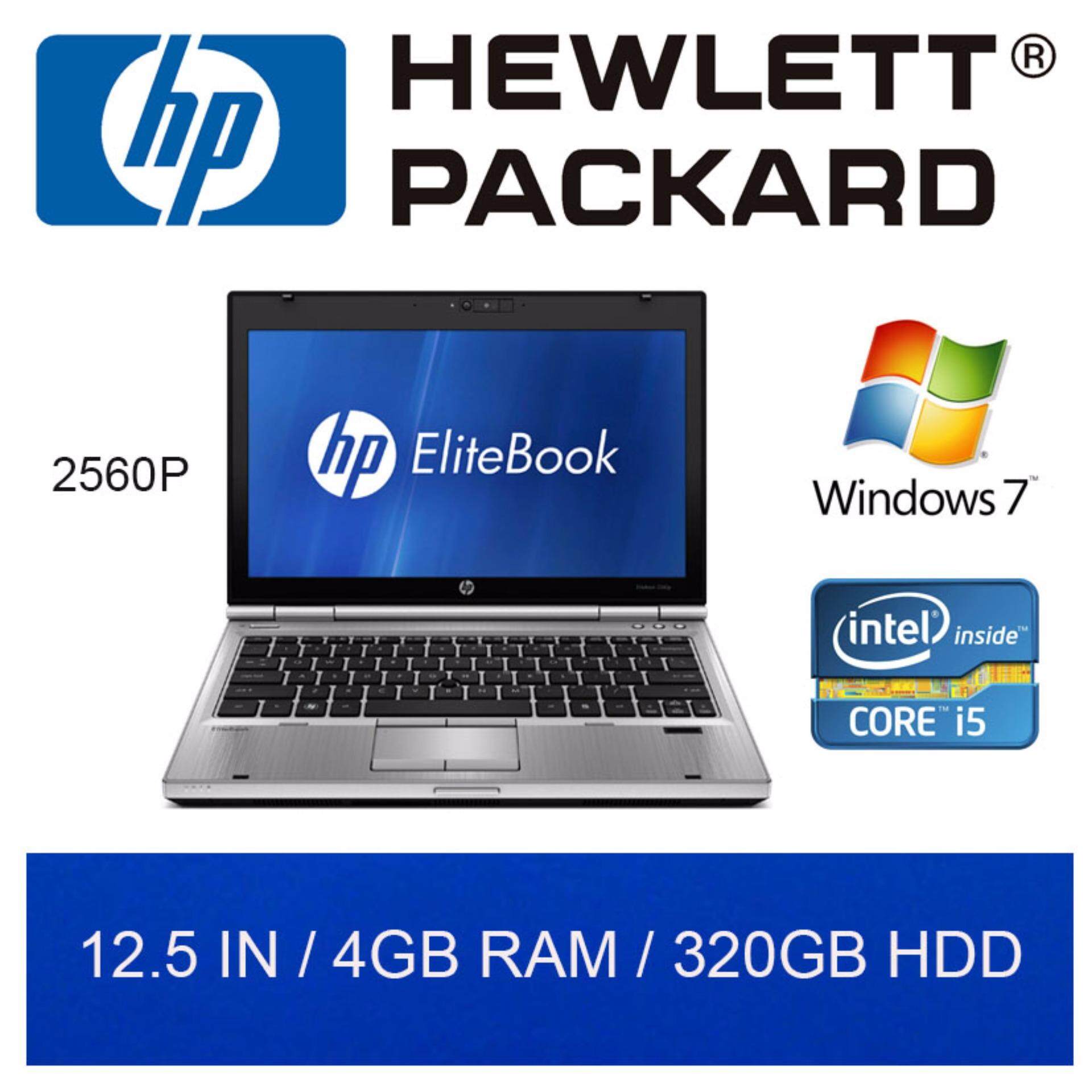 Refurbished HP EliteBook 2560p Notebook / 12.5in / i5 / 4GB RAM / 320GB HDD / Jap KB Malaysia