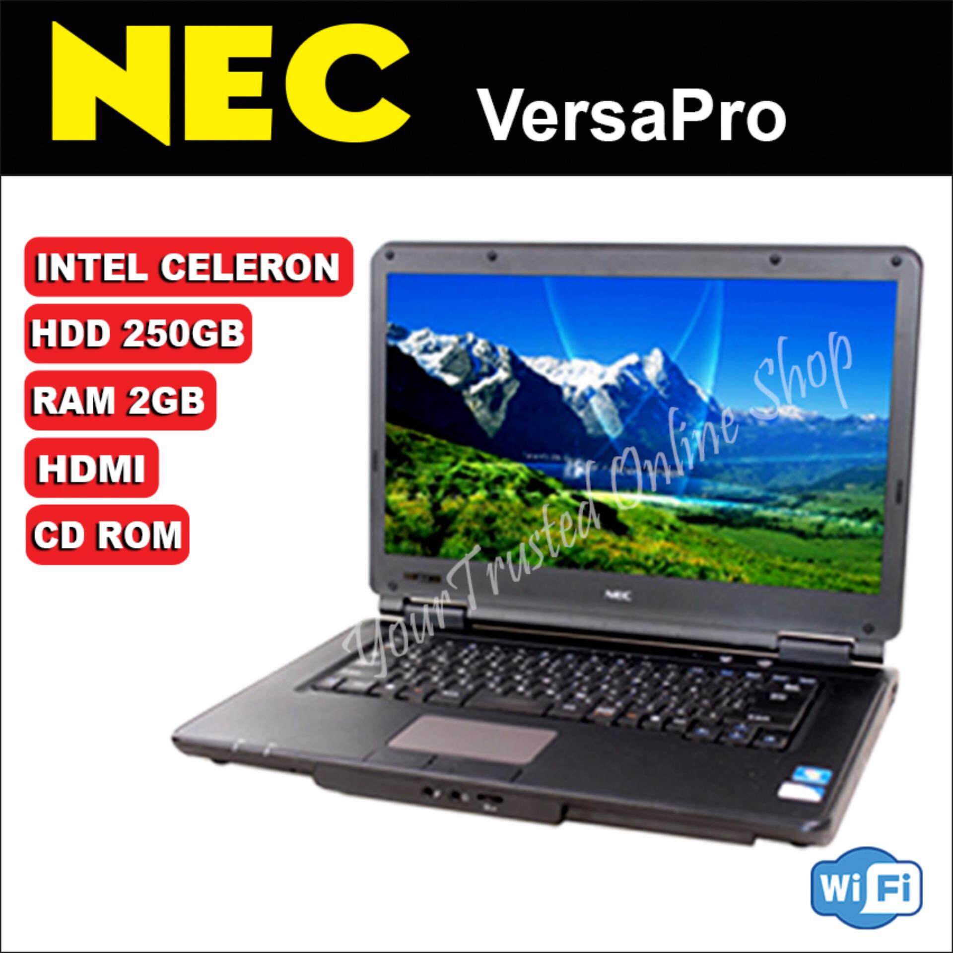 (REFURBISHED) Laptop NEC Intel Celeron 2GB DDR3 15.6 250GB HDD Malaysia